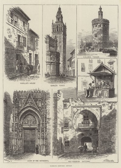 Rambling Sketches, Seville by Alfred Robert Quinton